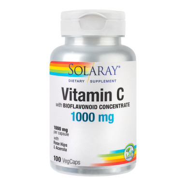 Solaray Vitamina C 1000mg 100CPS