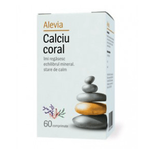 Alevia PH Calciu coral 60 comprimate