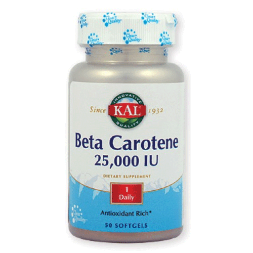 KAL Beta Carotene 25000 IU cps
