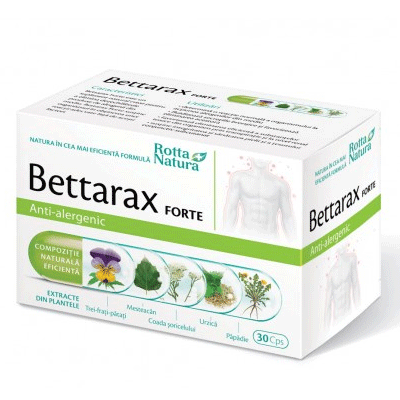BETTARAX FORTE 30 CPS ROTTA NATURA
