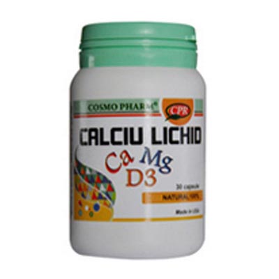 CosmoPharm Ca-Mg-Vit D lichid 30cps