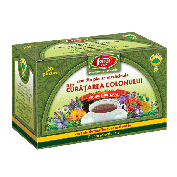 detoxifiere colon ceai verde)