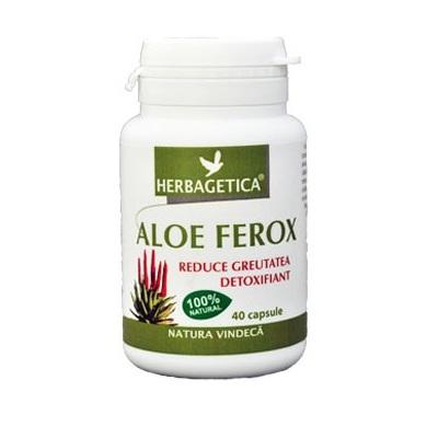 Aloe Ferox, 60 capsule, Herbagetica