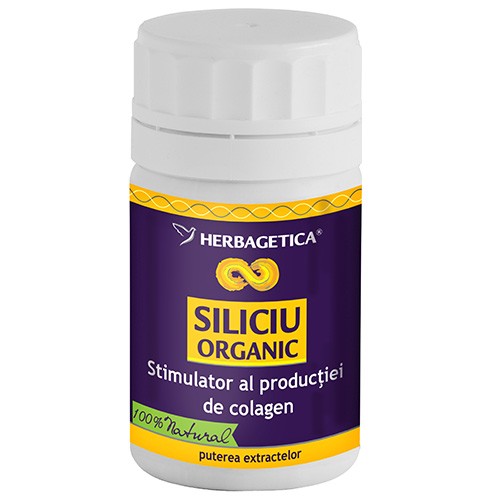 Herbagetica Siliciu Organic 70+30 cps
