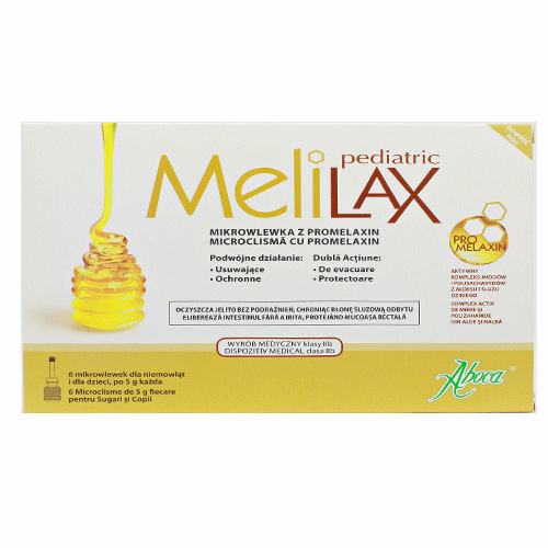Aboca Melilax microclisma pediatric 6 buc