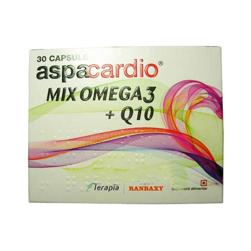 Aspacardio Mix Omega3 + Q10 30cp
