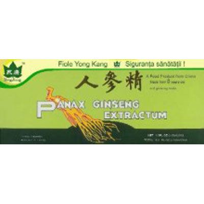 Yong Kang Panax Ginseng 10 fiole