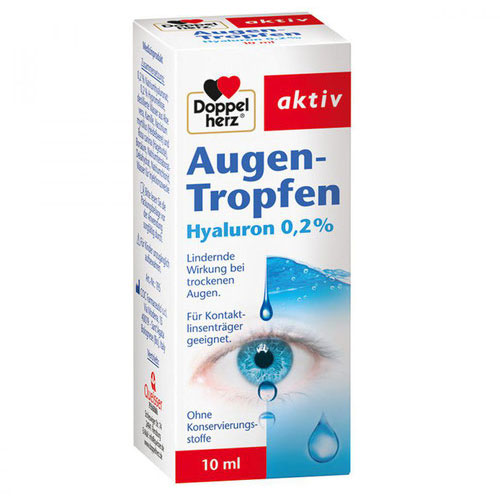 Doppelherz Aktiv Augen Tropfen hyaluron 10ml