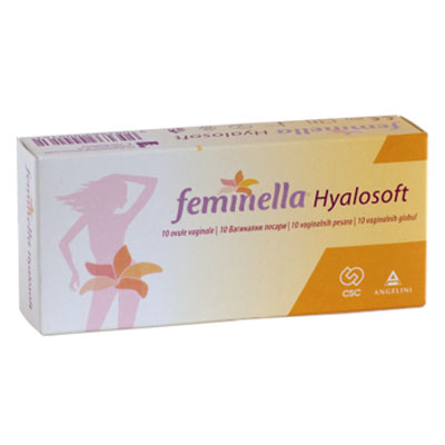 Feminella Hyalosoft x 10 Ovule CSC Pharmaceuticals
