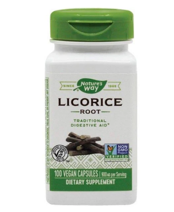 Licorice 450 mg 100CPS Nature's Way