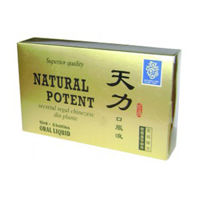 Natural potent 6 fiole x 10ml
