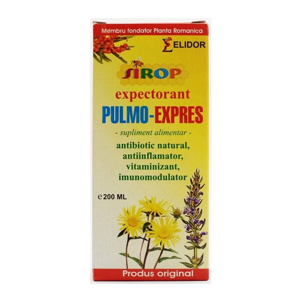 Sirop Pulmo Expres 200ml Elidor